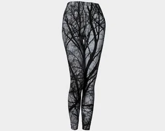 pornhint Pornhint Tree Silhouette Leggings
