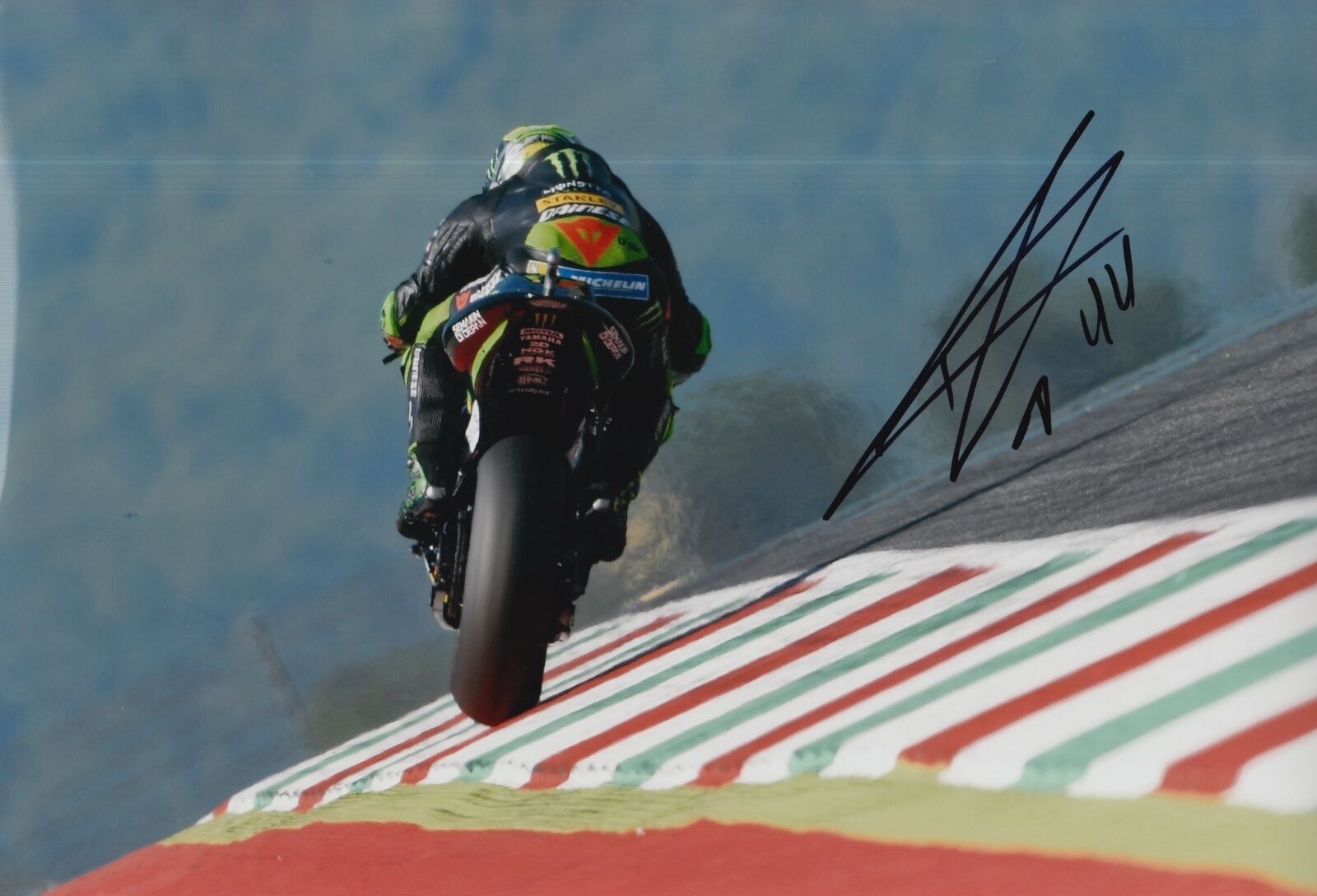 Pol Espargaro Hand Signed 12x8 Photo Poster painting Monster Yamaha Tech 3 2016 MOTOGP 14.