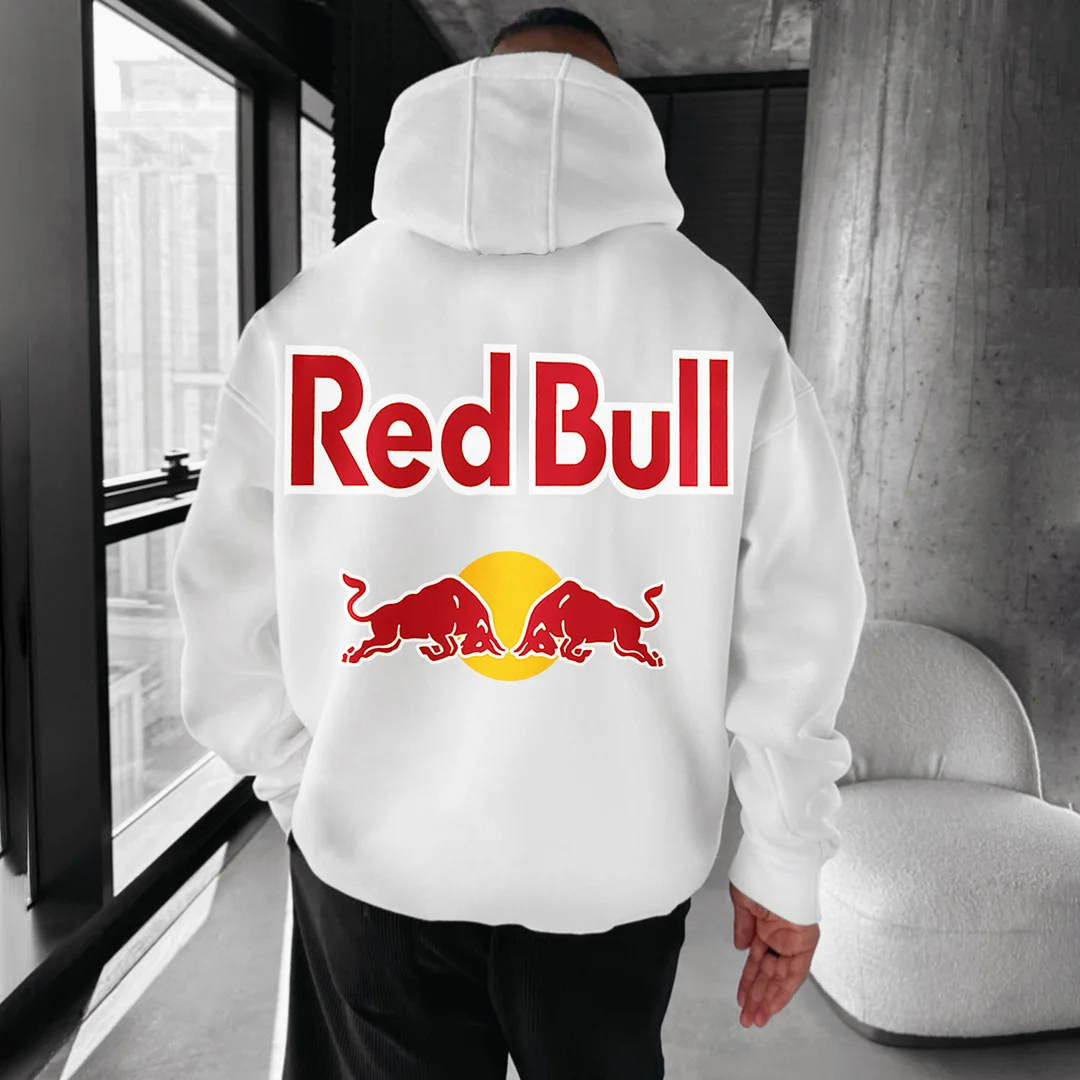 Oversized Red Bull Hoodie