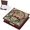 Wooden DIY Horse Diamond Painting Kit Note Box with 160 Papers for Office Desk