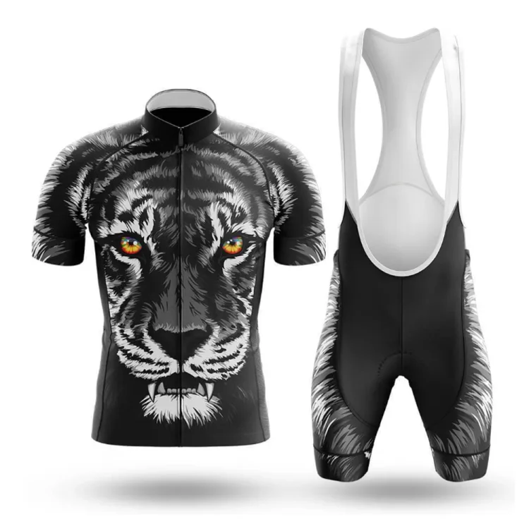 Black Tiger Men's Short Sleeve Cycling Kit