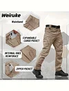 Men's High-Performance Tactical Cargo Pants - (No Belt Included)