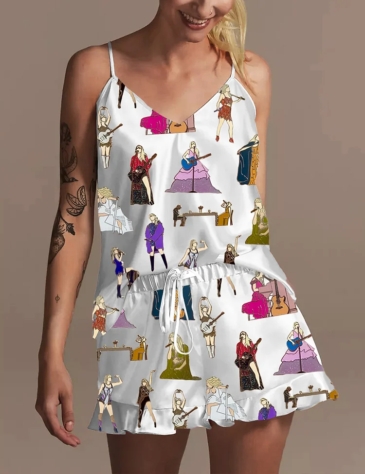 Women's TS Concert Sleeveless Pajama Set