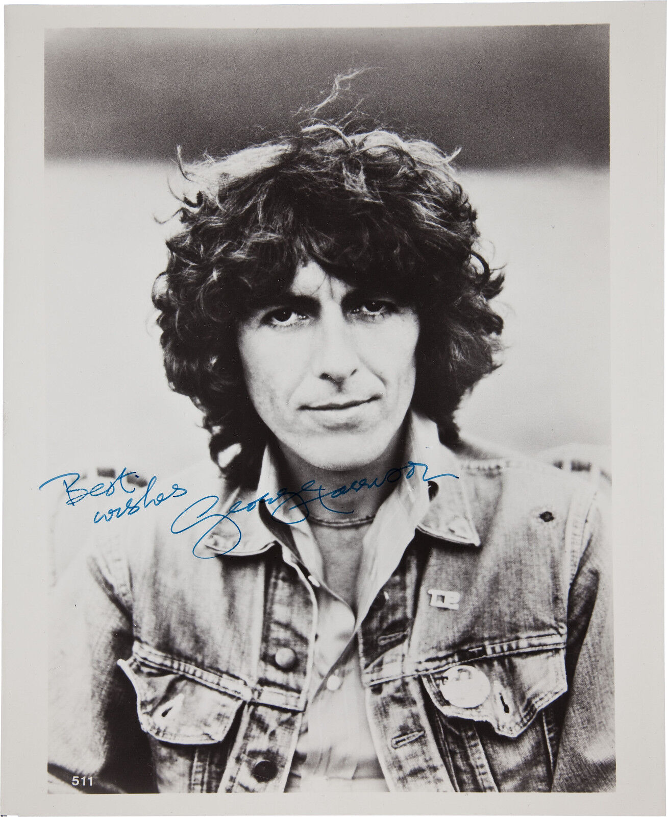 GEORGE HARRISON (THE BEATLES) Signed Photo Poster paintinggraph Pop / Rock Musician - preprint