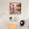 Japanese Beauty-11CT Stamped Cross Stitch 50*50cm/19.69*19.69in