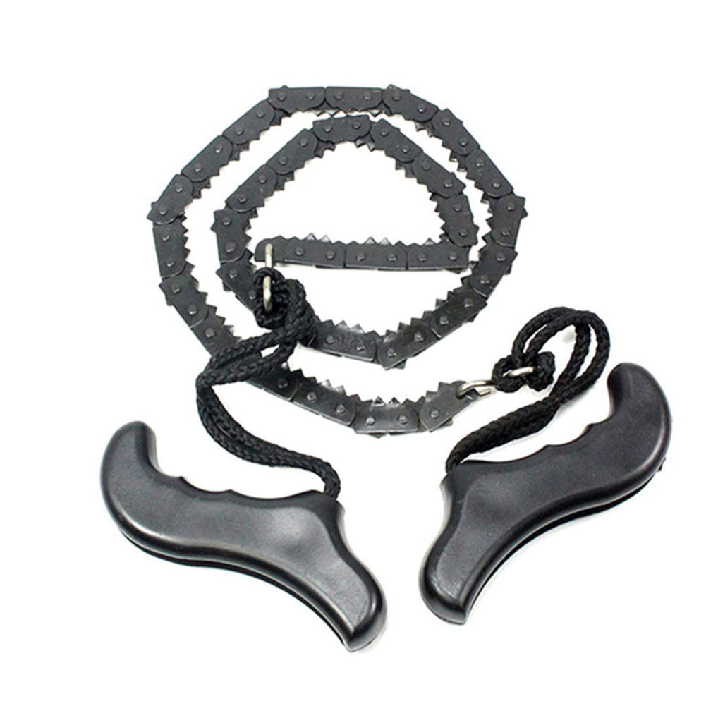 

Pocket Hand Chainsaw Survival Camping Hiking Wood Cutting Chain Saw, Black, 501 Original