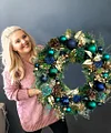 🔥HOT SALE🔥Stunning Blue Vintage Wreath-mysite-Adracos