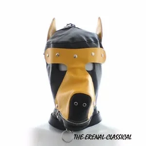 pornhint Pornhint Soft Leather Funny Headgear Restraints Flirt Fetishs Headgear Men Cosplay New