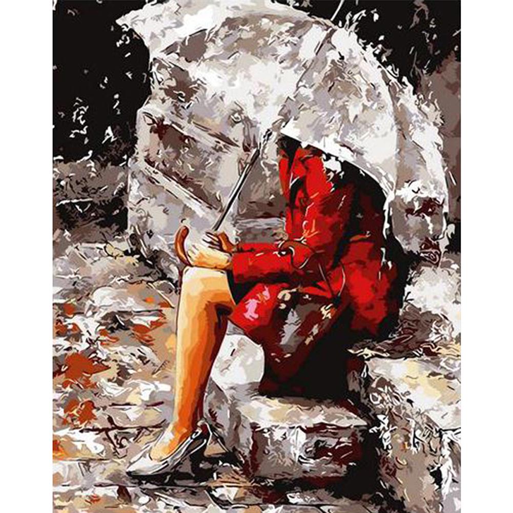 

40x50cm - Paint By Numbers Umbrella Beauty, 501 Original