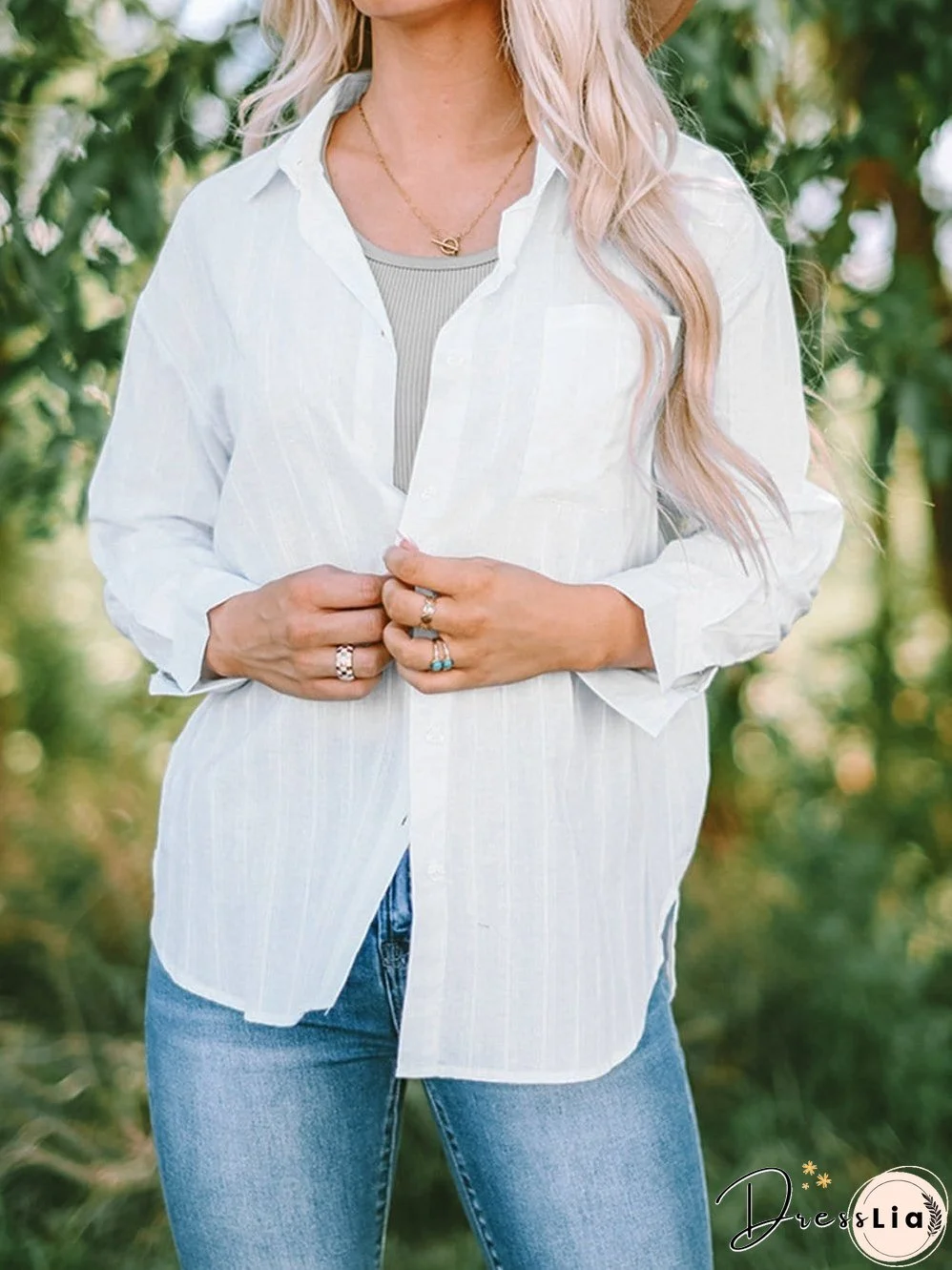 Date Night Striped Shirt