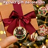 Christmas Acrylic Diamond Painting Ornament Kit 6Pcs for Adults