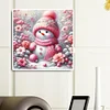 Diamond Painting-DIY Full Round Drill Xnas Snowman