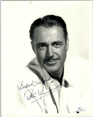 PATRIC KNOWLES, ACTOR (DECEASED) SIGNED 8X10 JSA AUTHENTICATED COA #N44674