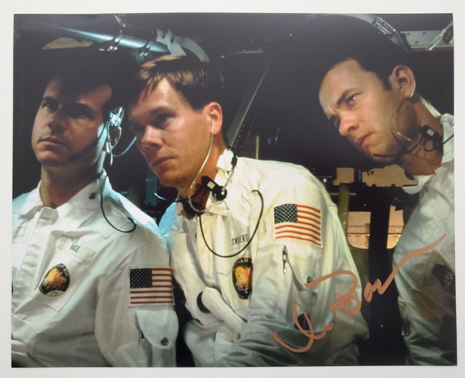 Kevin Bacon Signed Apollo 13 8x10 Photo Poster painting Footloose Tremors City On A Hill RAD