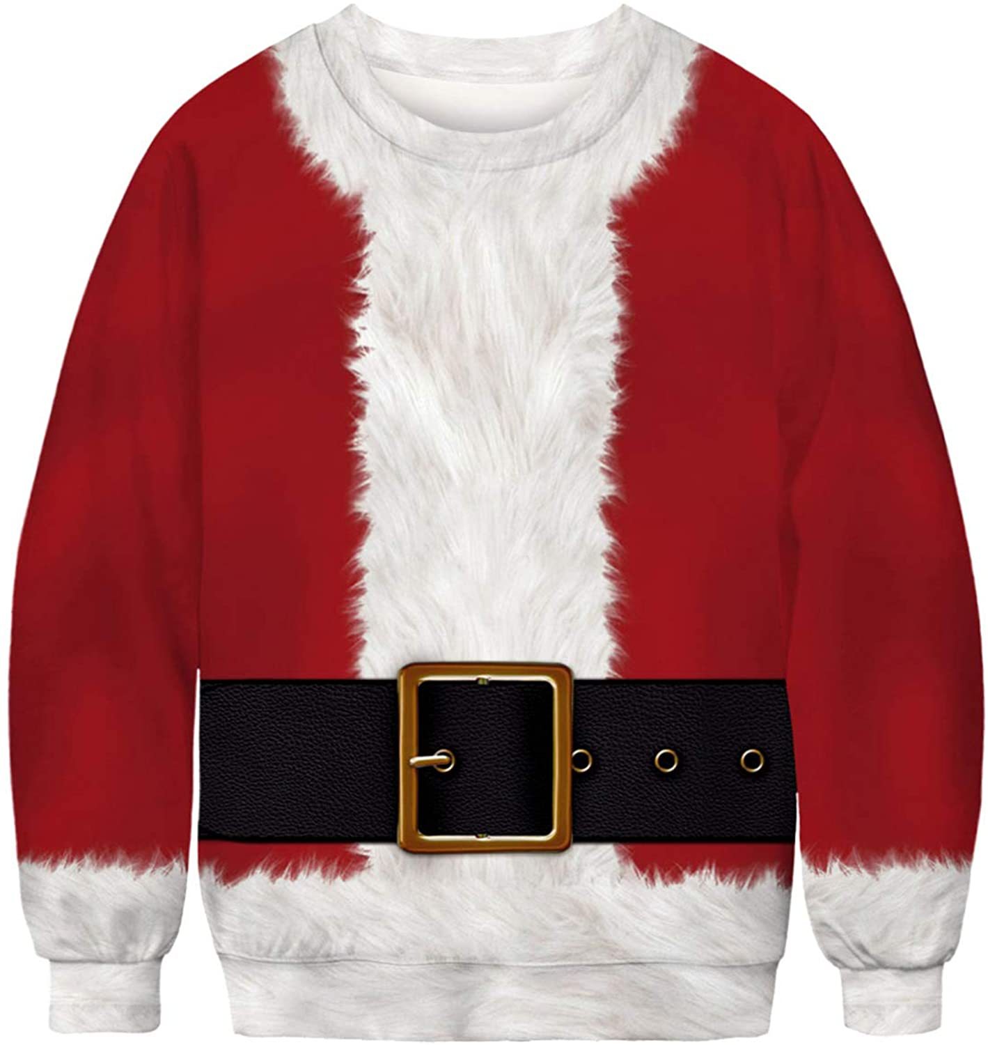 Unisex 3D Fun Spoof Printed Christmas Sweatshirt / DarkAcademias /Darkacademias