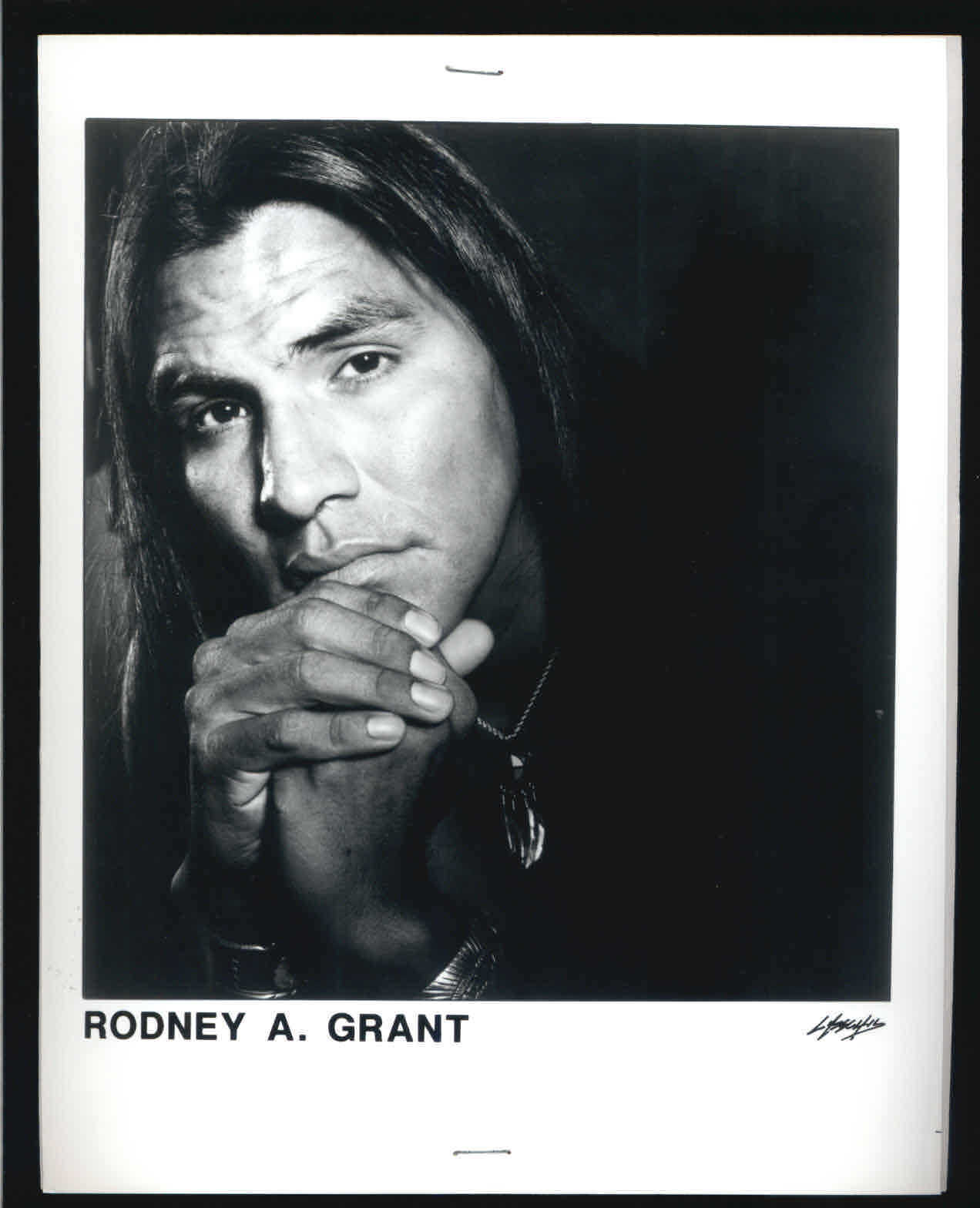 Rodney A. Grant - 8x10 Headshot Photo Poster painting w/ Resume - Lakota Moon