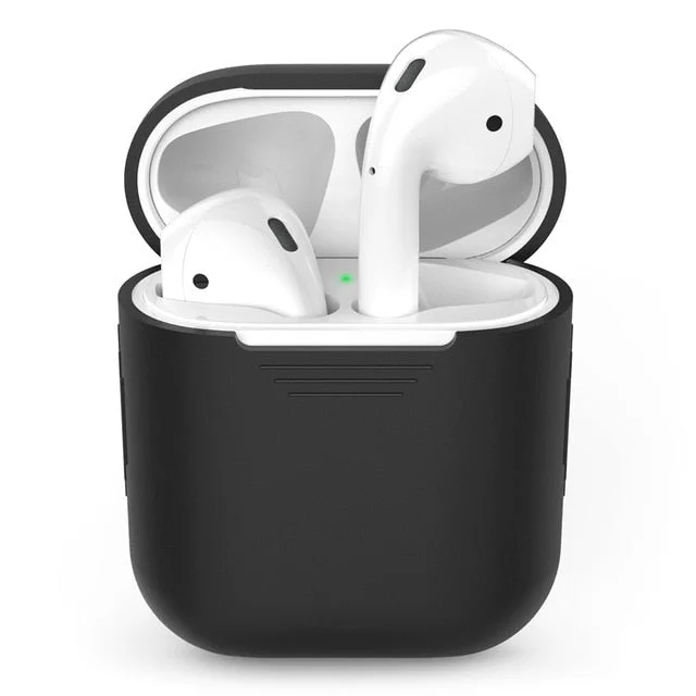 Ultra-thin Color Soft Silicone Apple AirPods Protective Case Cover
