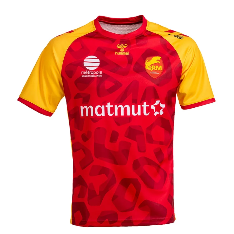 Quevilly Rouen Métropole 24/25 Home Football Jersey