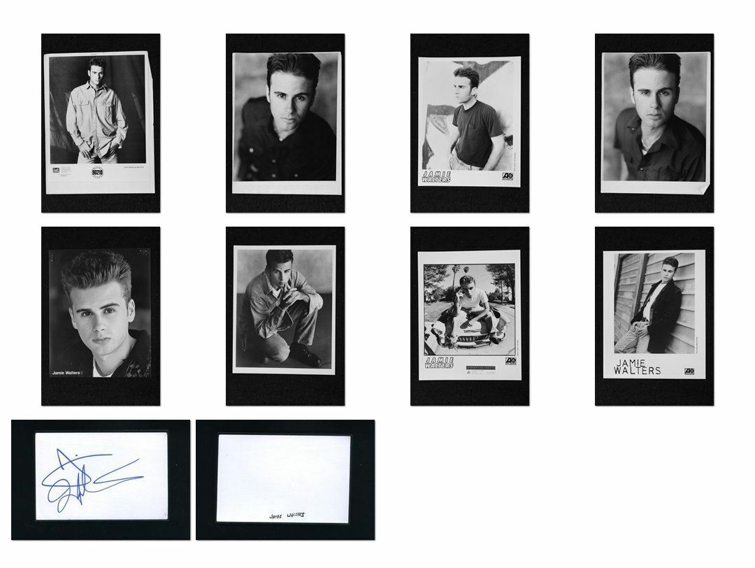 Jamie Walters - Signed Autograph and Headshot Photo Poster painting set - BEVERLY HILLS, 90210