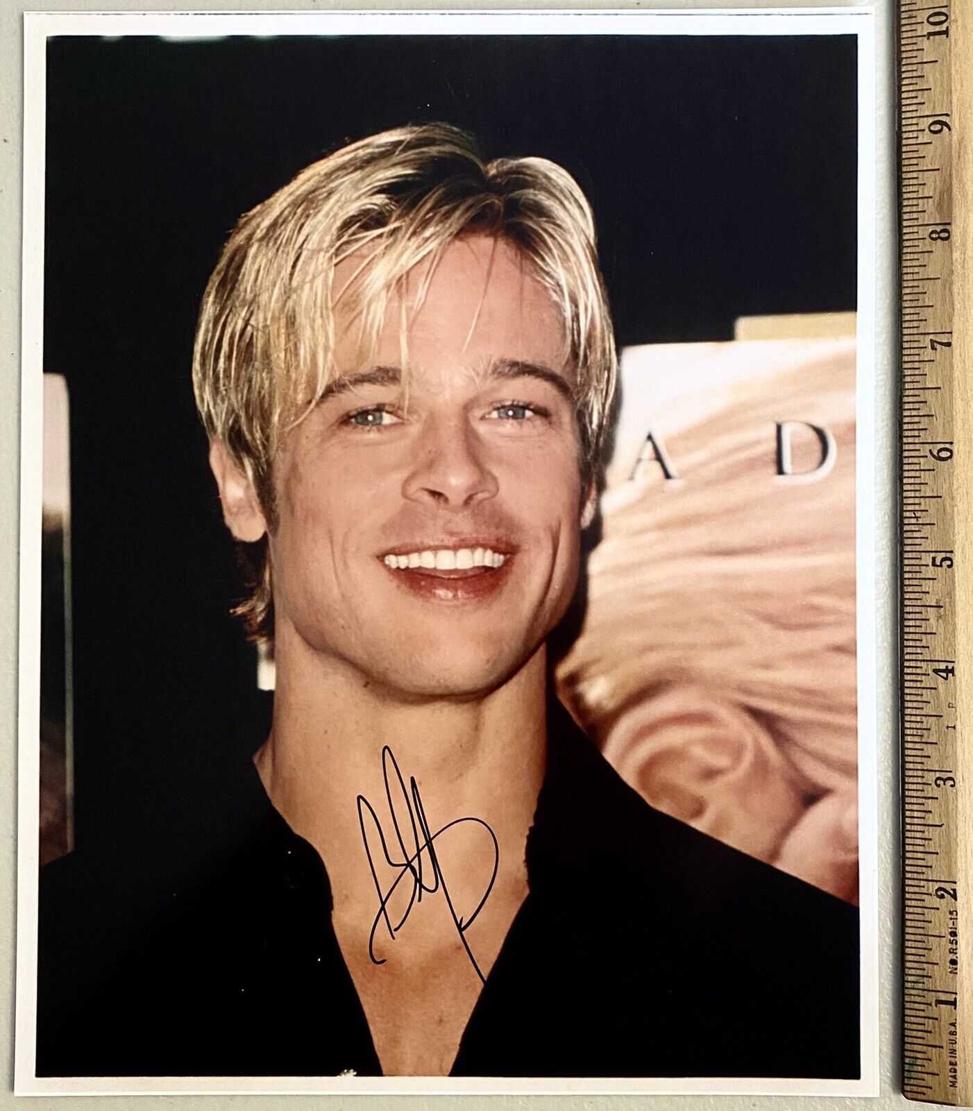 BRAD PITT signed 8x10 Photo Poster painting autograph Legends of the fall Fight club se7en