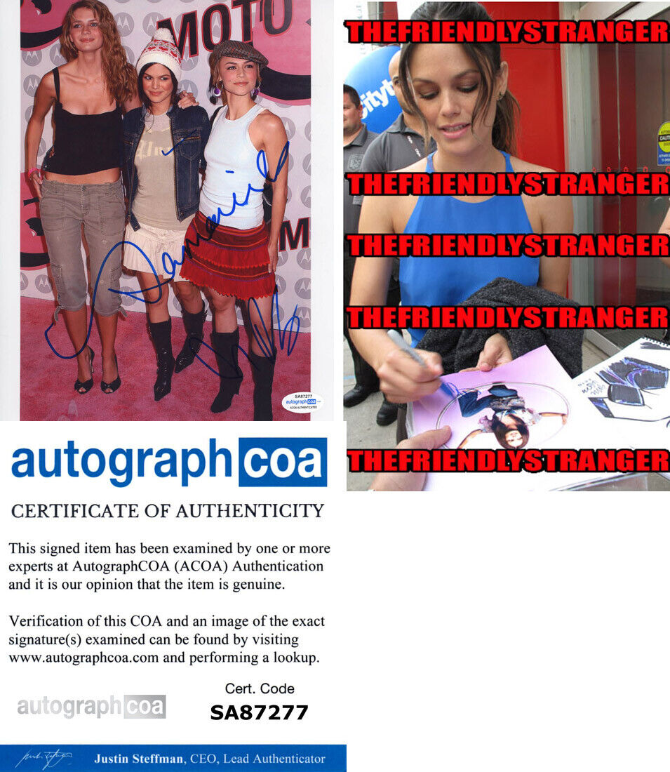 RACHEL BILSON & SAMAIRE ARMSTRONG signed THE OC