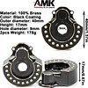 AMK Brass Internal Wheel Counter Weight Knuckle Counterweight 89g/pcs for 1/10 RC Crawler TRX-6 TRX-4 Bronco Defender Upgrade