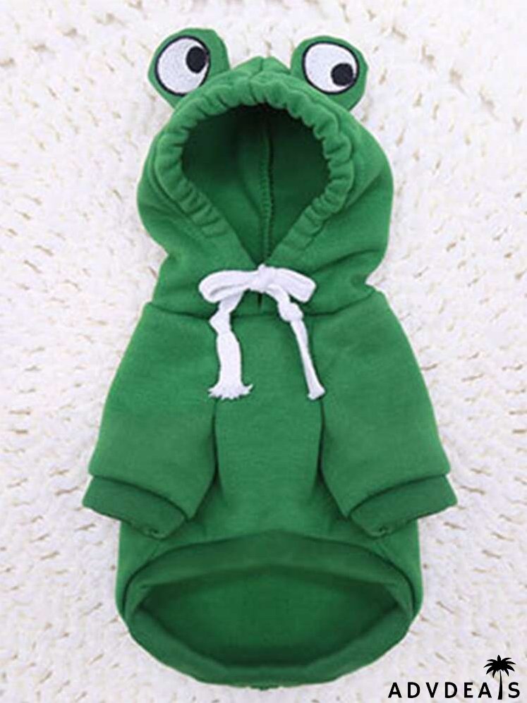 Frog Design Pet Hoodie