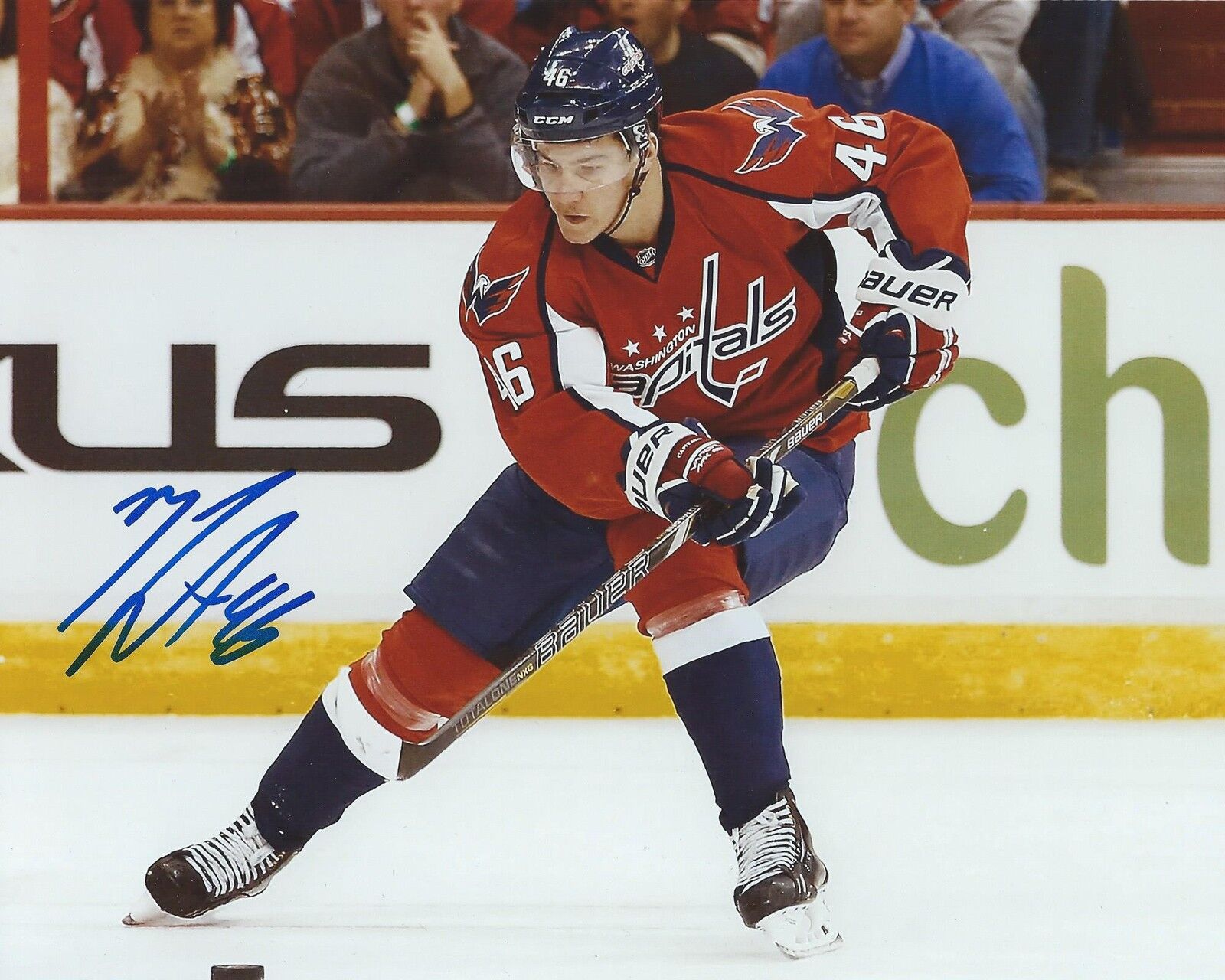 Michael Latta Signed 8x10 Photo Poster painting Washington Capitals Autographed COA