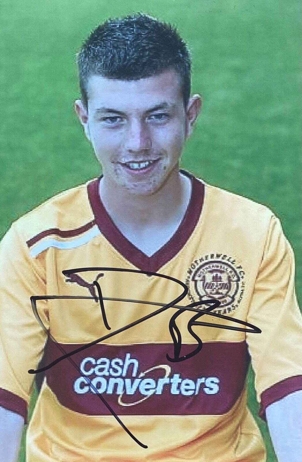 Darren Brownlie Genuine Hand Signed Motherwell 6X4 Photo Poster painting