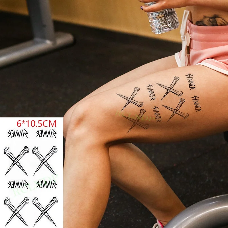 Waterproof Temporary Tattoo sticker Anime fake tatto stickers flash tatoo hand foot body art for girl men women kids