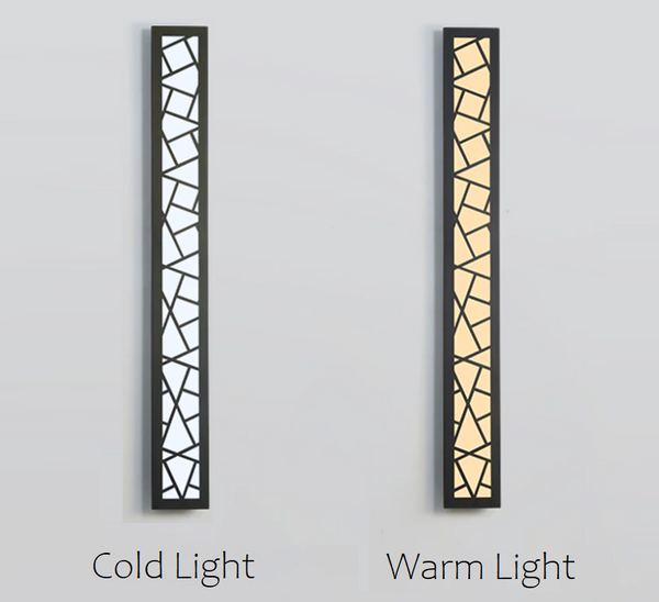 Luminate Living - Shatter - LED Outdoor Wall Light courtyard long Wall Light Modern IP65 Waterproof villa Porch Garden Wall Lamp exterior Wall LED sconces
