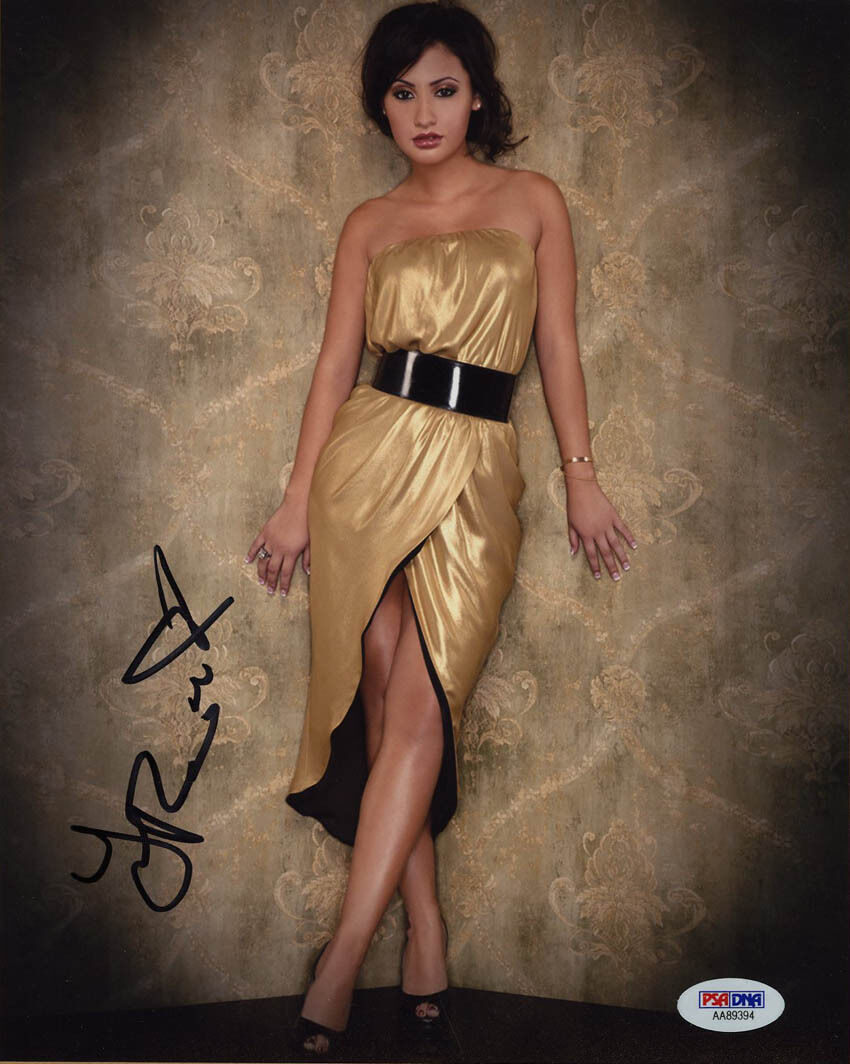 Francia Raisa SIGNED 8x10 Photo Poster painting Secret Life American Teenager PSA/DNA AUTOGRAPH