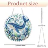 Whale DIY Rhinestone Diamond Painting Pendant 25x25cm Double Sided