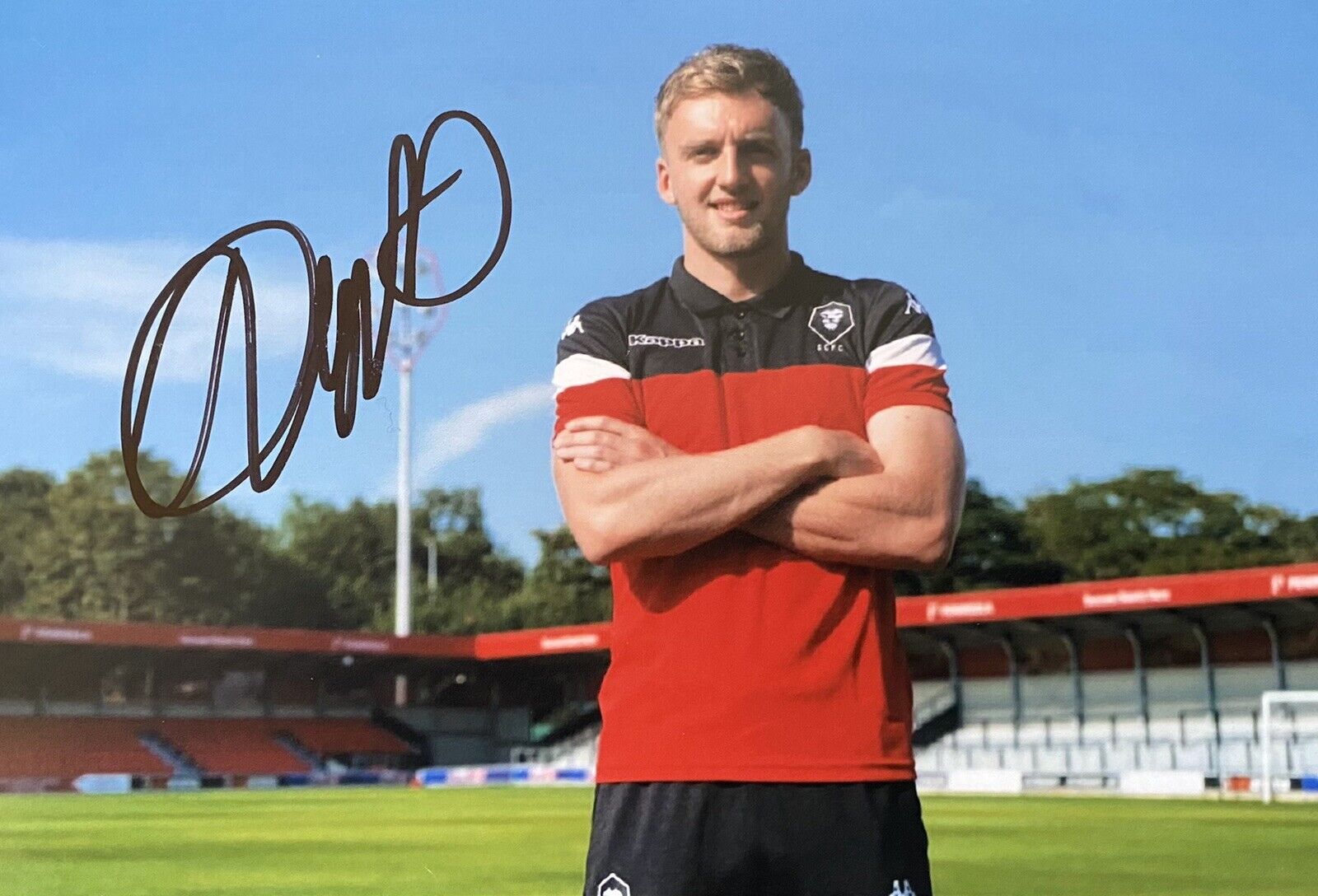 Martin Smith Genuine Hand Signed Salford City 6X4 Photo Poster painting 5