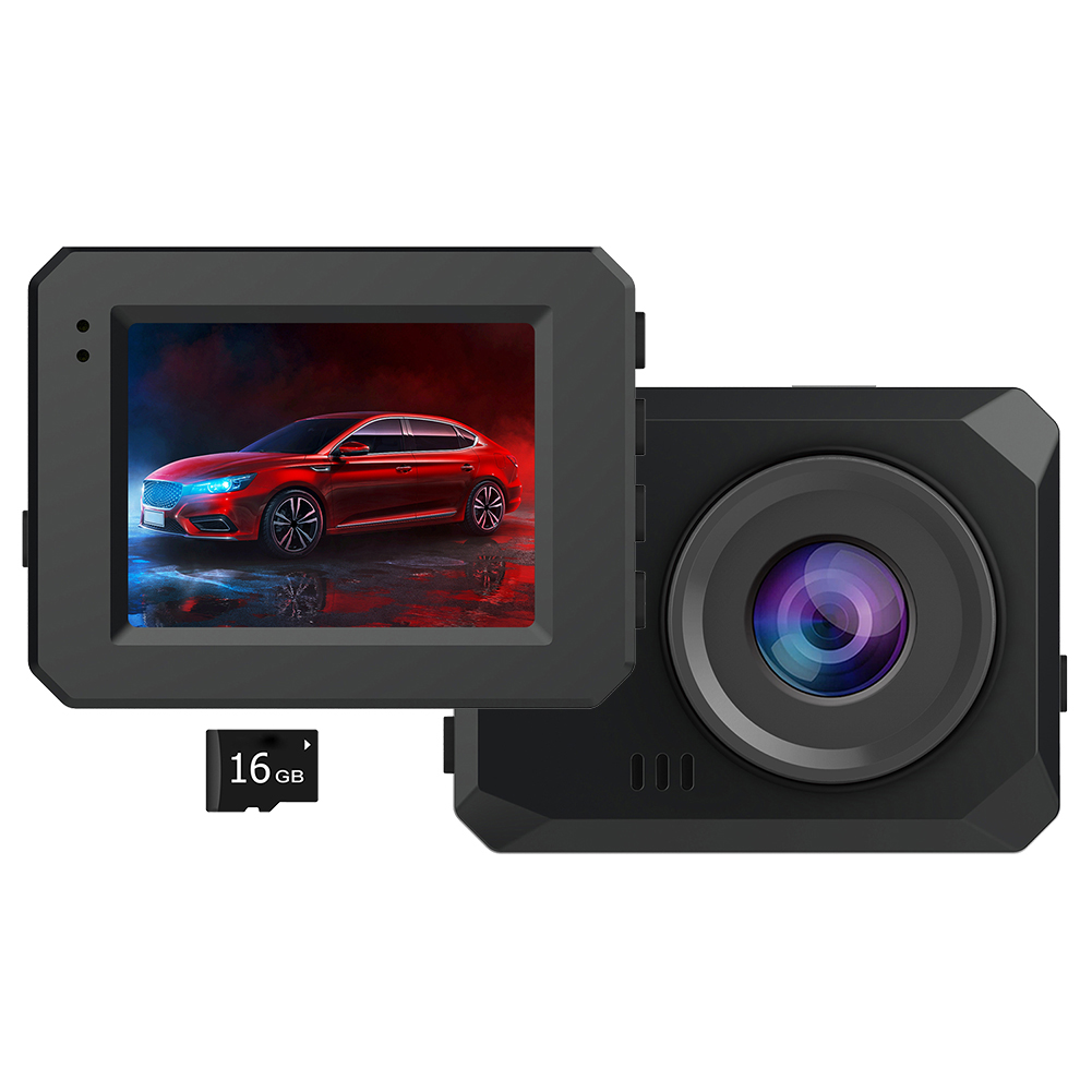 

C2 HD 1080P Dashboard Camera G-sensor Motion Detection Dashcam+16GB TF Card, With 16gb tf, 501 Original