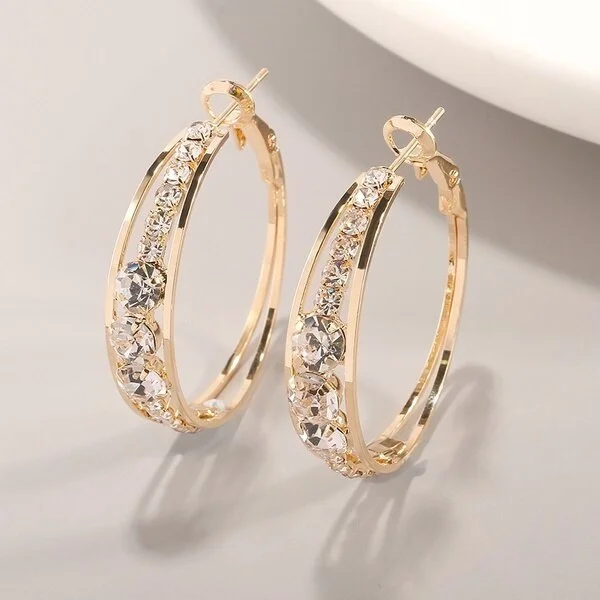 European and American fashion women&#39;s jewelry romantic Valentine&#39;s Day gift engagement earrings ELCNEPAL