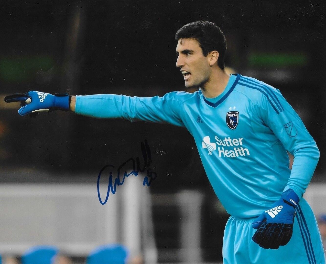 Andrew Tarbell signed San Jose Earthquakes 8x10 Photo Poster painting autographed MLS Soccer