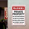 Warning - Vintage Metal Signs(12*16Inch) - Warning