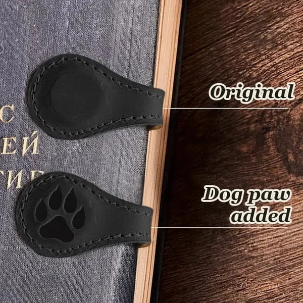 TimelessMark - LAST DAY SALE 75% OFF - Personalized Magnetic Leather Bookmark