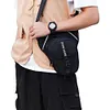 Motorcycle Drop Leg Bag Hip Bum Motorcycle Bag for Cycling Riding (Black)