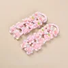 Fairy Flower Gauze Beads Hair Bands Scrunchies for Kids