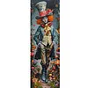 Mad Hatter Full Stamped Cross Stitch 11CT 3-Strand 30x90cm