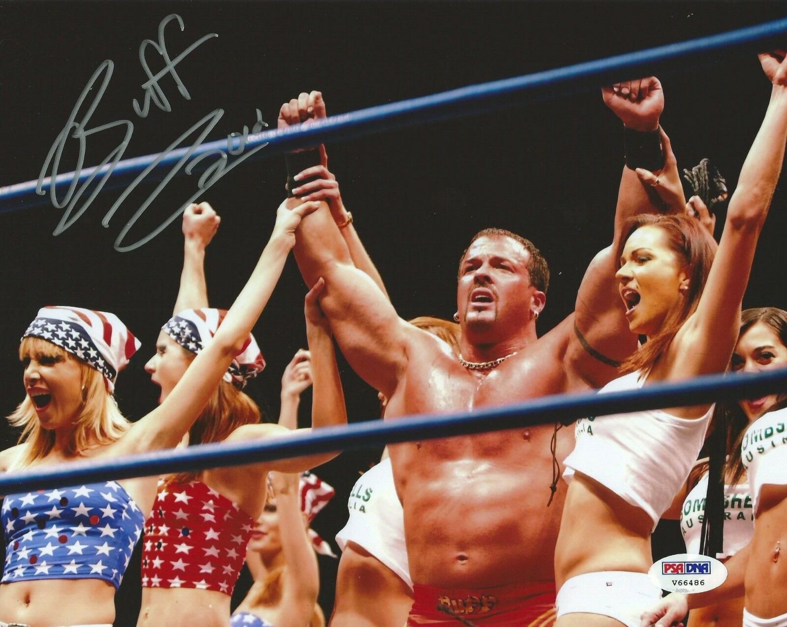 Buff Bagwell Signed WWE 8x10 Photo Poster painting PSA/DNA COA WCW NWO Picture Autograph Nitro 3