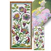 Abstract Flower - 14CT Stamped Cross Stitch 19*47cm/7.48*18.5in tapestrymarket