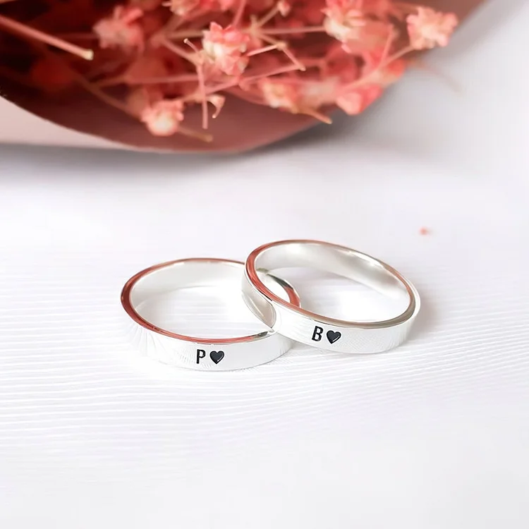 Two Name Personalized Rings Dragonfly Ring - Abhika Jewels