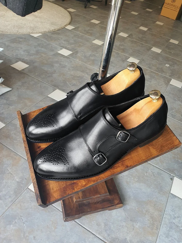 Bojo Giotto Black&Brown Leather Loafer