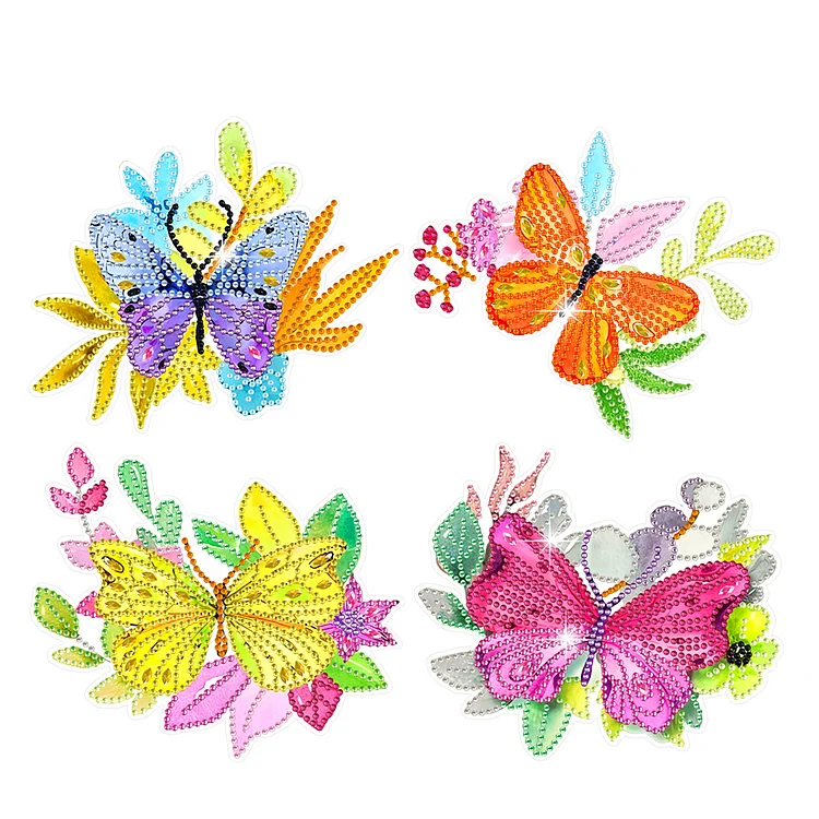 DIY Child Stickers Toy Creative Diamond Art Mosaic Sticker Animals Gift for Kids