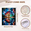 (US Only)Paint By Numbers Kit On Canvas DIY Oil Art Tree Picture Home Wall Decor40x50cm