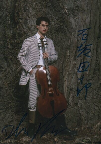 Danjulo Ishizaka Cellist signed 8x12 inch Photo Poster painting autograph