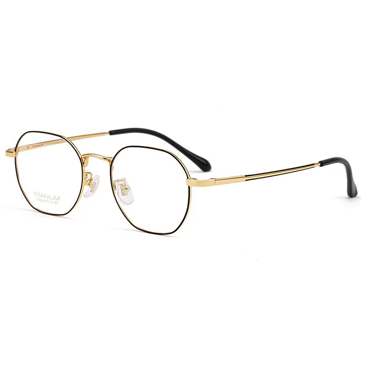 New Arrival Beta Titanium Glasses Frame For Unisex with Spring Hinges Full Rim Nearsighted Spectacles Selling